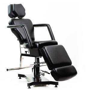 TATSoul 300 Slim Tattoo Client Chair (Black) - Ink Stop Consumables