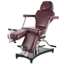 Load image into Gallery viewer, TATSoul 680 Oros Tattoo Client Chair - Ox Blood - Ink Stop Consumables
