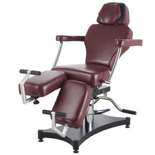 Load image into Gallery viewer, TATSoul 680 Oros Tattoo Client Chair - Ox Blood - Ink Stop Consumables