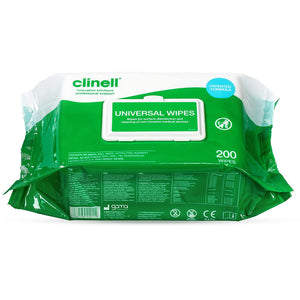 CLINELL UNIVERSAL SANITISING WIPES (200)