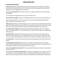 Load image into Gallery viewer, INKJET STENCIL 4OZ BOTTLE