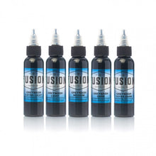 Load image into Gallery viewer, Complete Set of 5 Fusion Ink Grey Shading Washes 2oz - Ink Stop Consumables