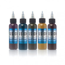 Load image into Gallery viewer, Complete Set of 5 Fusion Ink Muted Tones - Ink Stop Consumables