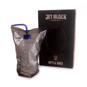 Jet Black Bottle Bags - 152x254mm(6X10”) - 200 Pack