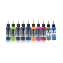 Load image into Gallery viewer, Complete Set of 10 Fusion Ink Mike Cole Signature Palette - Ink Stop Consumables