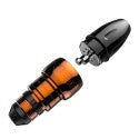 Load image into Gallery viewer, Spektra Xion Rotary Machine in Black / Tangerine - Ink Stop Consumables