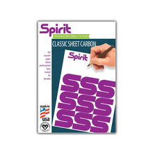 Load image into Gallery viewer, Spirit® Classic Sheet Carbon (8.5" x 11")