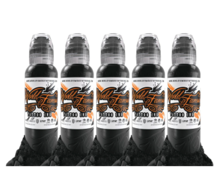 5 Stage Shading 6 Bottle Set World Famous Ink - 4OZ– Ink Stop