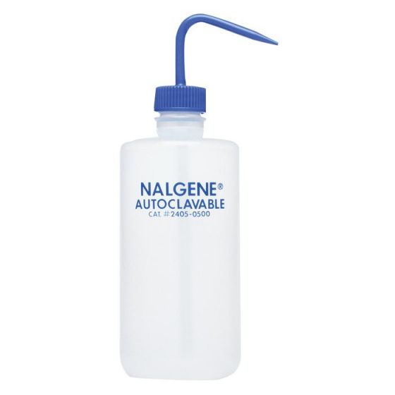 AUTOCLAVABLE WASH BOTTLE WITH SPIGOT