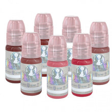 Load image into Gallery viewer, Perma Blend - Sultry Lips Kit - Complete Set of 7 Bottles (15ml) - Ink Stop Consumables
