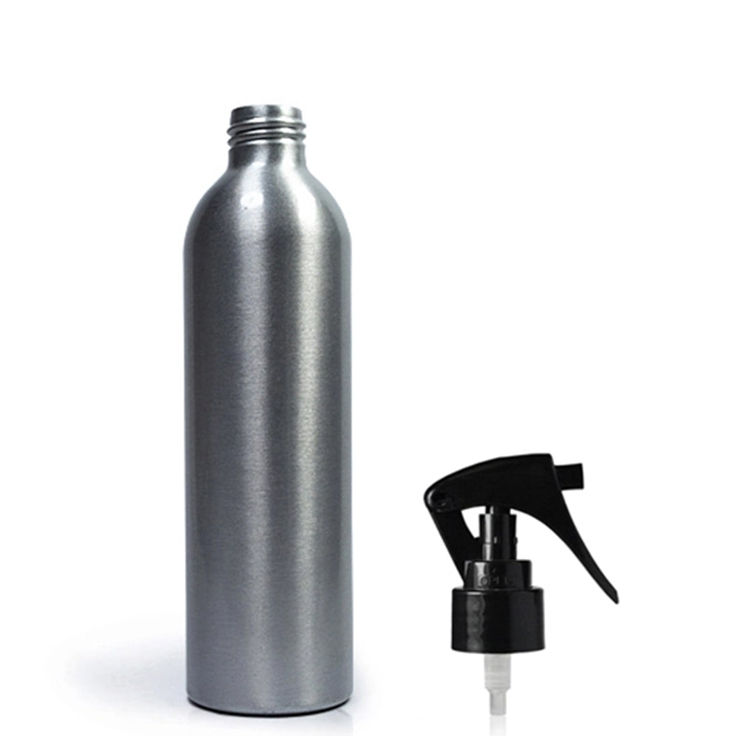 Aluminium Bottle & Mini Trigger Spray 250ml