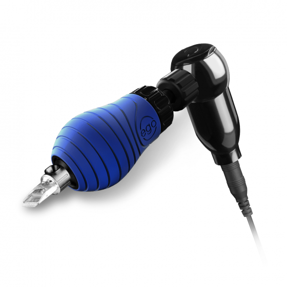 EGO HAWKFLOW DISPOSABLE CHEYENNE HAWK GRIPS - BLUE (BOX OF 15)