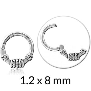 HINGED SEGMENT RING BALI STYLE 3 – 1.2X8