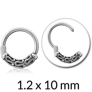 HINGED SEGMENT RING BALI STYLE 6 – 1.2X10