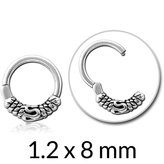 HINGED SEGMENT RING BALI STYLE 8 – 1.2X8