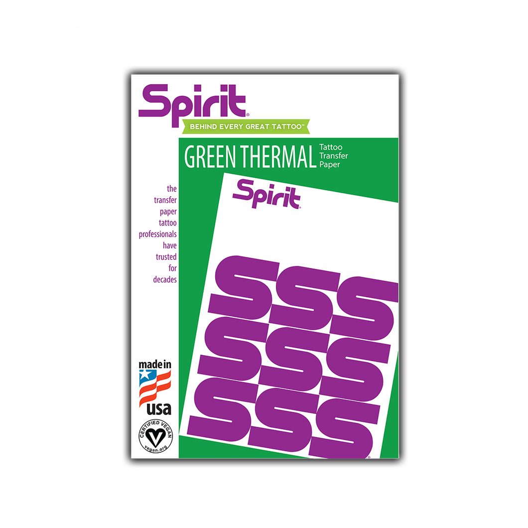 SPIRIT GREEN THERMAL PAPER