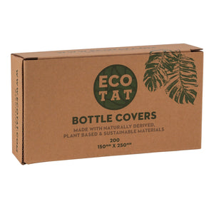 Box of 200 ECOTAT Bottle Covers - 150mm x 250mm - Ink Stop Consumables