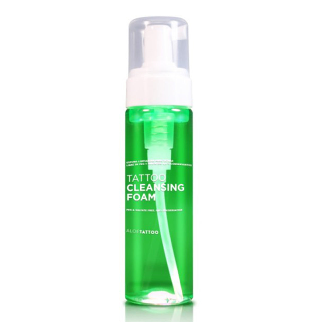 Aloe Tattoo Green Soap Foam - 220ml