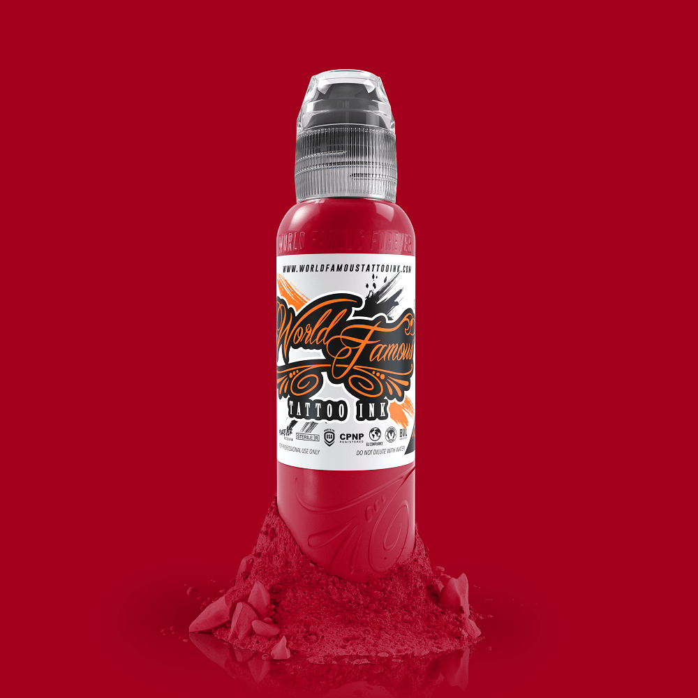 World Famous Ink Jason Ackerman's Serial Killer - Jack the Ripper Red 30ml (1oz)