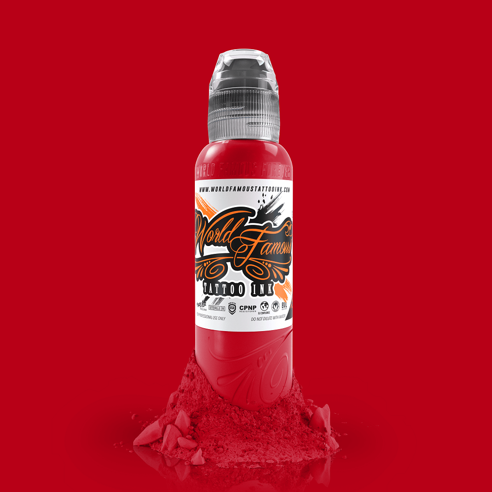 World Famous Ink Samuel O’Reilly Red 30ml (1oz)