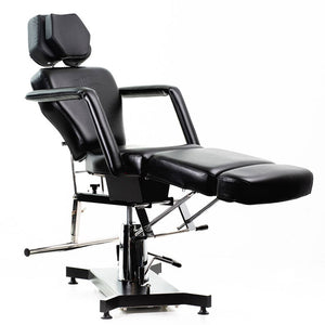 TATSoul 300 Slim Tattoo Client Chair (Black) - Ink Stop Consumables