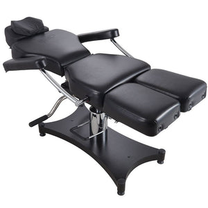TATSoul 680 Oros Tattoo Client Chair - Black - Ink Stop Consumables