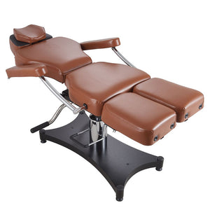 TATSoul 680 Oros Tattoo Client Chair - Tobacco - Ink Stop Consumables