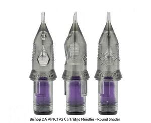 Bishop Da Vinci V2 Cartridge Needles - Round Shader - Ink Stop Consumables