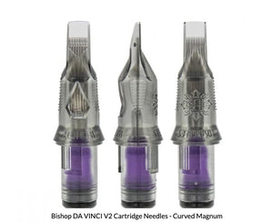 Bishop Da Vinci V2  Needles- Curved Magnum - Ink Stop Consumables