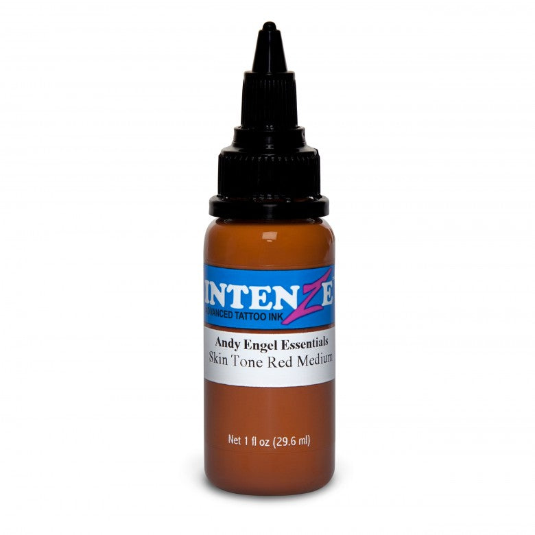 Intenze Ink Andy Engel Essentials - Skin Tone Red Medium 30ml (1oz) - Ink Stop Consumables