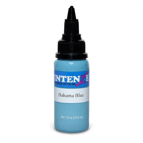Intenze Ink Pastel Bahama Blue 30ml (1oz) - Ink Stop Consumables