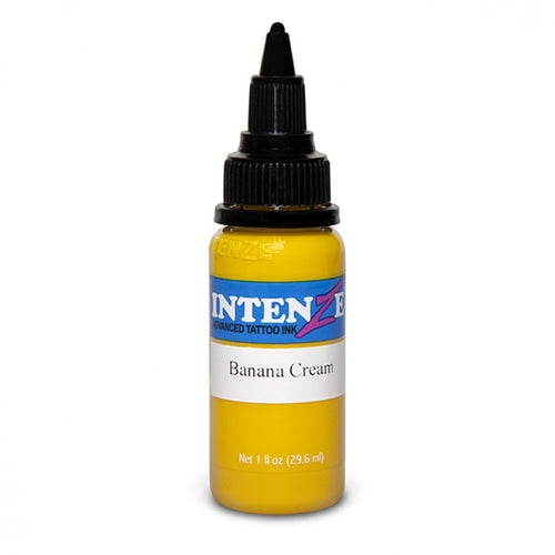 Intenze Ink Pastel Banana Cream 30ml (1oz) - Ink Stop Consumables