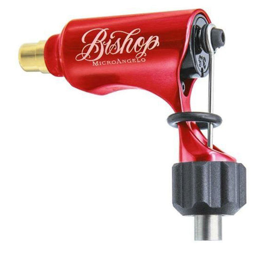 Blood Red - Bishop Rotary V2 MicroAngelo - Ink Stop Consumables