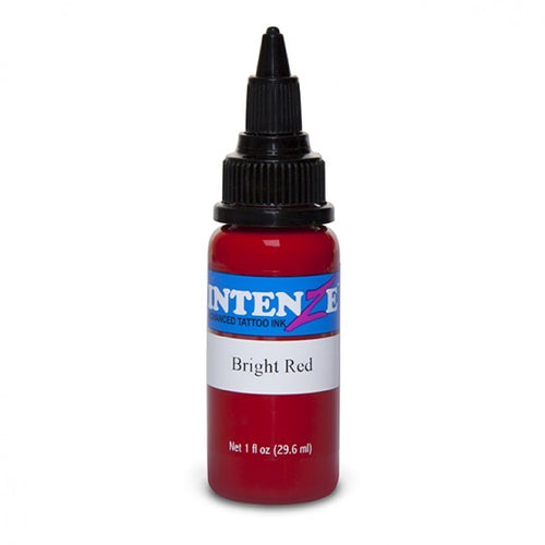 Intenze Ink Basic Bright Red 30ml (1oz) - Ink Stop Consumables