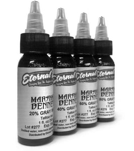 ETERNAL INK MARSHALL BENNETT GRAY WASH SET - 1OZ/30ML
