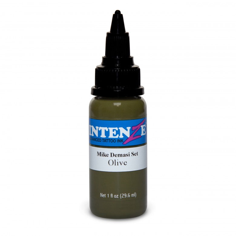 Intenze Ink Mike DeMasi Olive Portrait 30ml (1oz) - Ink Stop Consumables