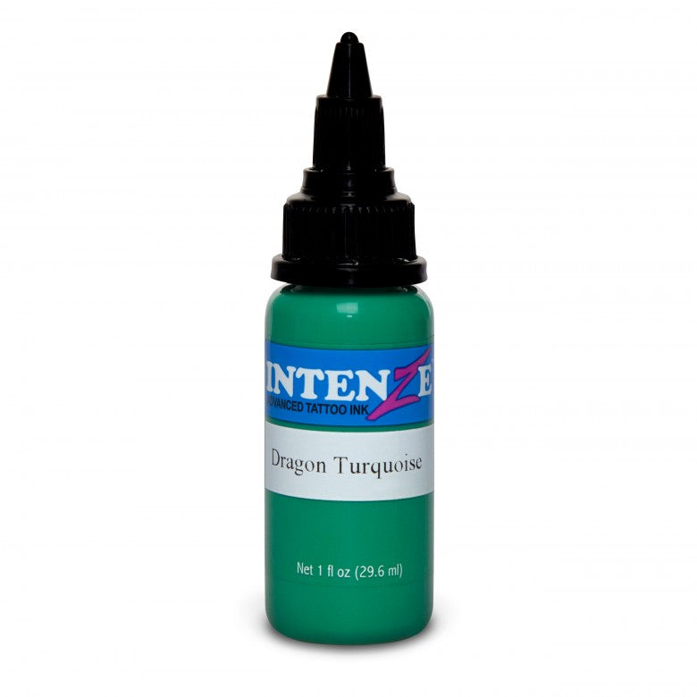 Intenze Ink Dragon Turquoise 30ml (1oz) - Ink Stop Consumables