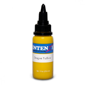 Intenze Ink Dragon Yellow 30ml (1oz) - Ink Stop Consumables