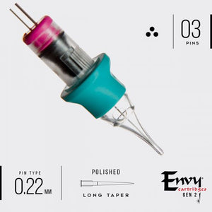 ENVY GEN 2 PMU PICO FLOW CARTRIDGES - ROUND SHADER (0.22/#7)