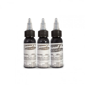 Complete Set of 3 Eternal Ink Grey Wash - Ink Stop Consumables