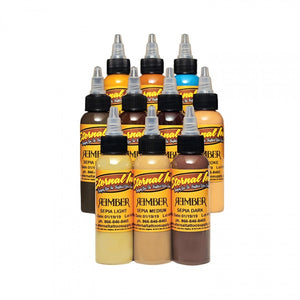 Complete Set of 10 Eternal Ink Rember Orellana Signature Series 30ml (1oz) - Ink Stop Consumables