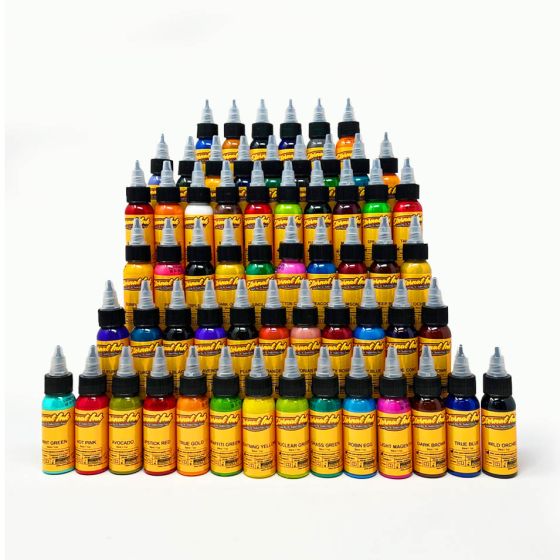 ETERNAL INK 1OZ/30ML GOLD SET 60 COLOURS