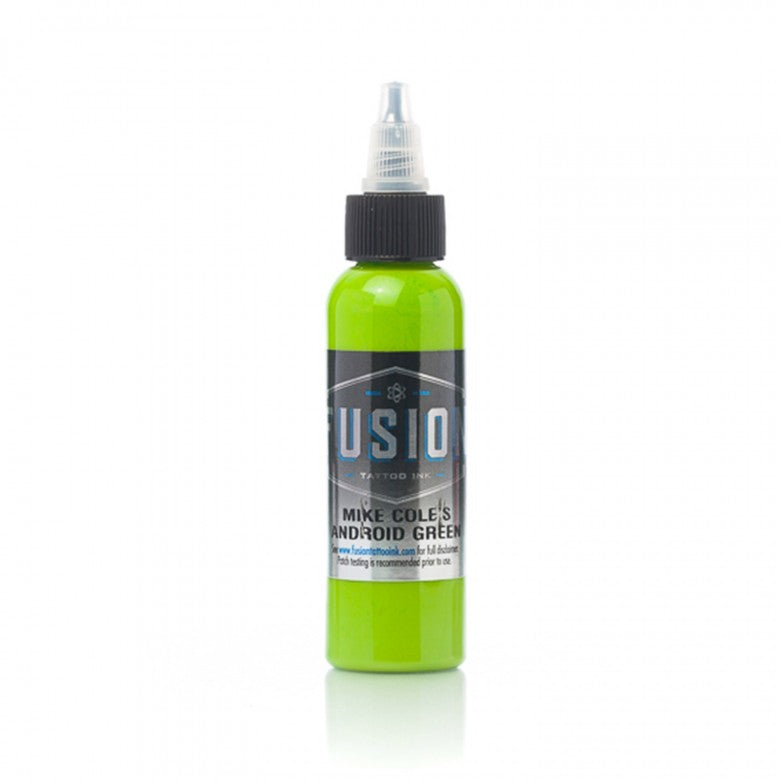 Fusion Ink Mike Cole Android Green - Ink Stop Consumables