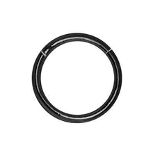 Load image into Gallery viewer, HINGED SEGMENT RING BLACK
