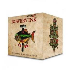 Complete Set of 8 Intenze Bowery Ink by Stan Moskowitz 30ml (1oz) - Ink Stop Consumables
