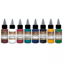 Load image into Gallery viewer, Complete Set of 8 Intenze Bowery Ink by Stan Moskowitz 30ml (1oz) - Ink Stop Consumables

