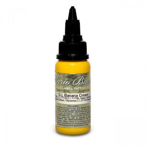 Intenze Ink Mario Barth Gold Label Banana Cream 30ml (1oz) - Ink Stop Consumables