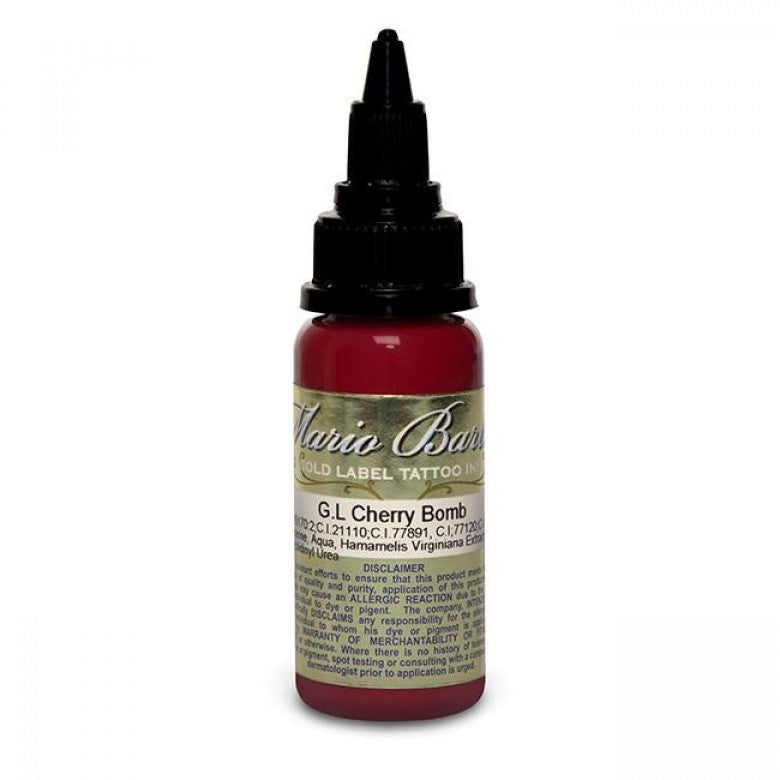 Intenze Ink Mario Barth Gold Label Cherry Bomb 30ml (1oz) - Ink Stop Consumables