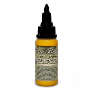 Intenze Ink Mario Barth Gold Label Lemon Yellow 30ml (1oz) - Ink Stop Consumables