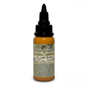 Intenze Ink Mario Barth Gold Label Light Brown 30ml (1oz) - Ink Stop Consumables